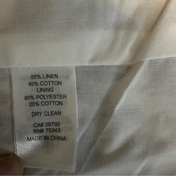 Rachel Zoe Womens Medium Linen Blend Leopard Animal Print Boho Open Front Blazer - Picture 5 of 9